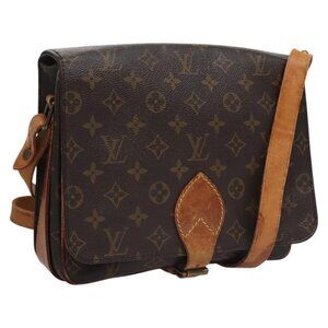 Authentic LOUIS VUITTON Monogram Cult Ciel GM Shoulder Bag M51252 LV